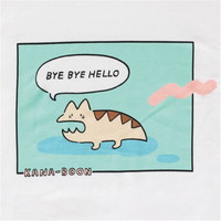 NAMiDAのレンちゃんTシャツ/ホワイト