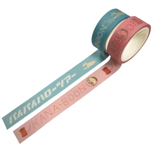 KANA-BOONのマスキングテープ