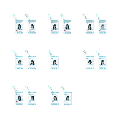 4th Single「無謀な夢は覚めることがない」個別アクリルキーホルダー