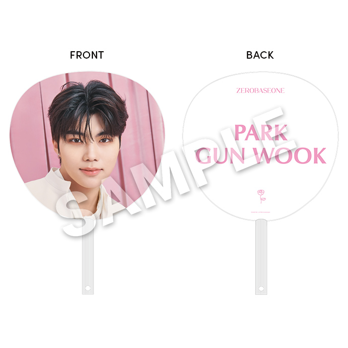 【会場受取】うちわ（PARK GUN WOOK）