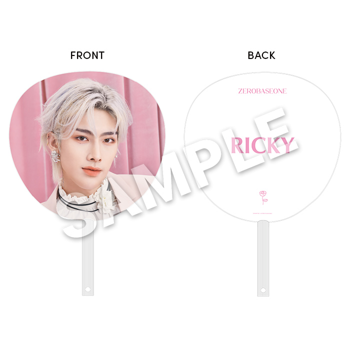 【会場受取】うちわ（RICKY）