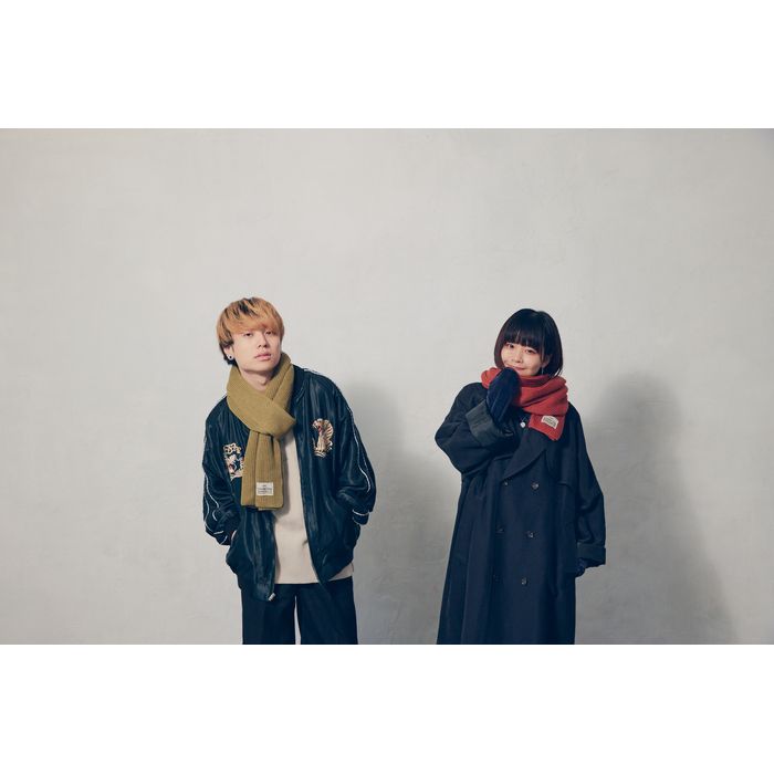 Saucy Dog マフラー/オレンジ