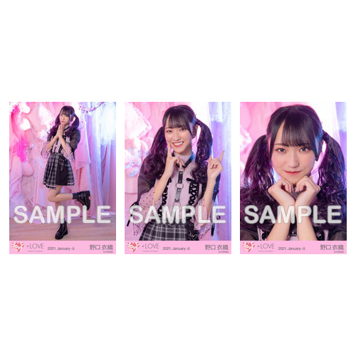 生写真セット(8thcw「しゅきぴ」衣装②)