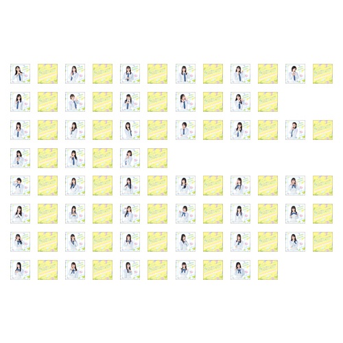 STU48 武道館コンサート 個別スクエア缶バッジ2個セット