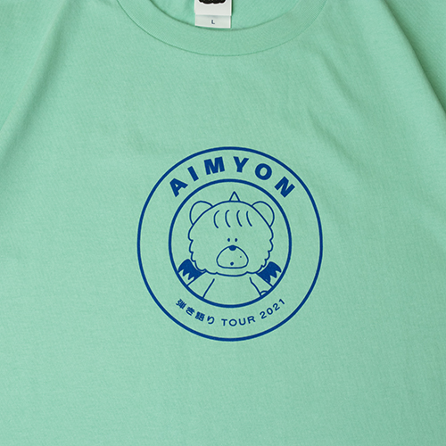 キズコイTシャツ/アイスグリーン 【AIMYON 弾き語り TOUR 2021“傷と悪魔と恋をした!”】