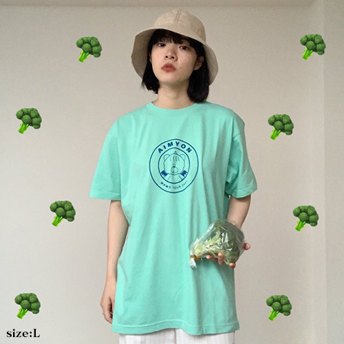 キズコイTシャツ/アイスグリーン 【AIMYON 弾き語り TOUR 2021“傷と悪魔と恋をした!”】