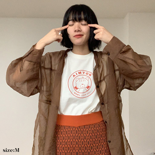 キズコイTシャツ/アイボリー 【AIMYON 弾き語り TOUR 2021“傷と悪魔と恋をした!”】