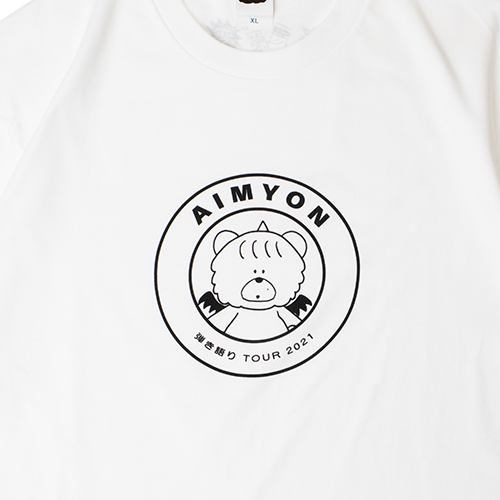 キズコイTシャツ/ホワイト 【AIMYON 弾き語り TOUR 2021“傷と悪魔と恋をした!”】