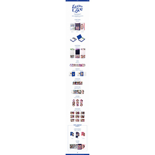 TWICE THE 10th Mini ALBUM『Taste of Love』輸入盤