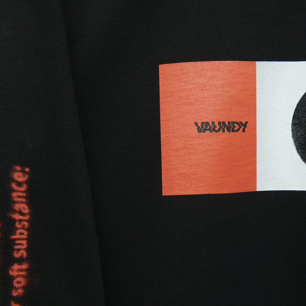 Long Sleeve Light Sweatshirts“Sink”[Black]