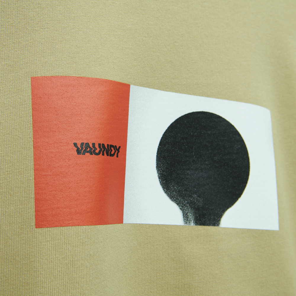 Long Sleeve Light Sweatshirts“Sink”[Khaki]