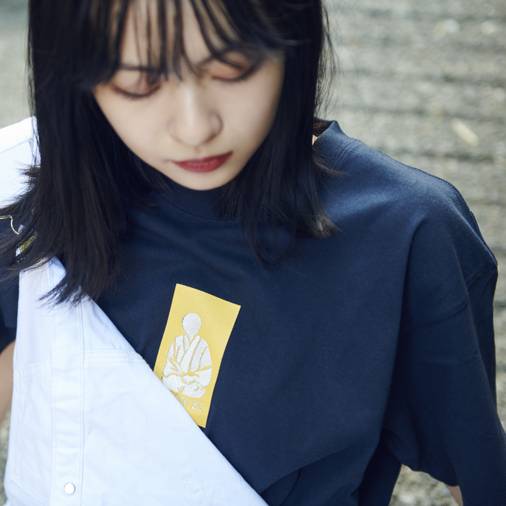 Logo T-shirts “KATARIBE”[Navy]