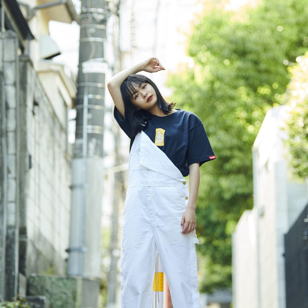 Logo T-shirts “KATARIBE”[Navy]