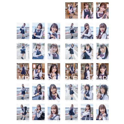 【通常配送】全国ツアー限定生写真セット(「桜の咲く音がした」MV衣装)