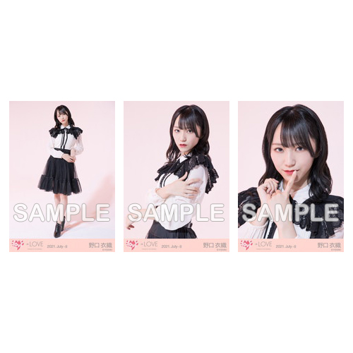 生写真セット(「セノビーインラブ」衣装)