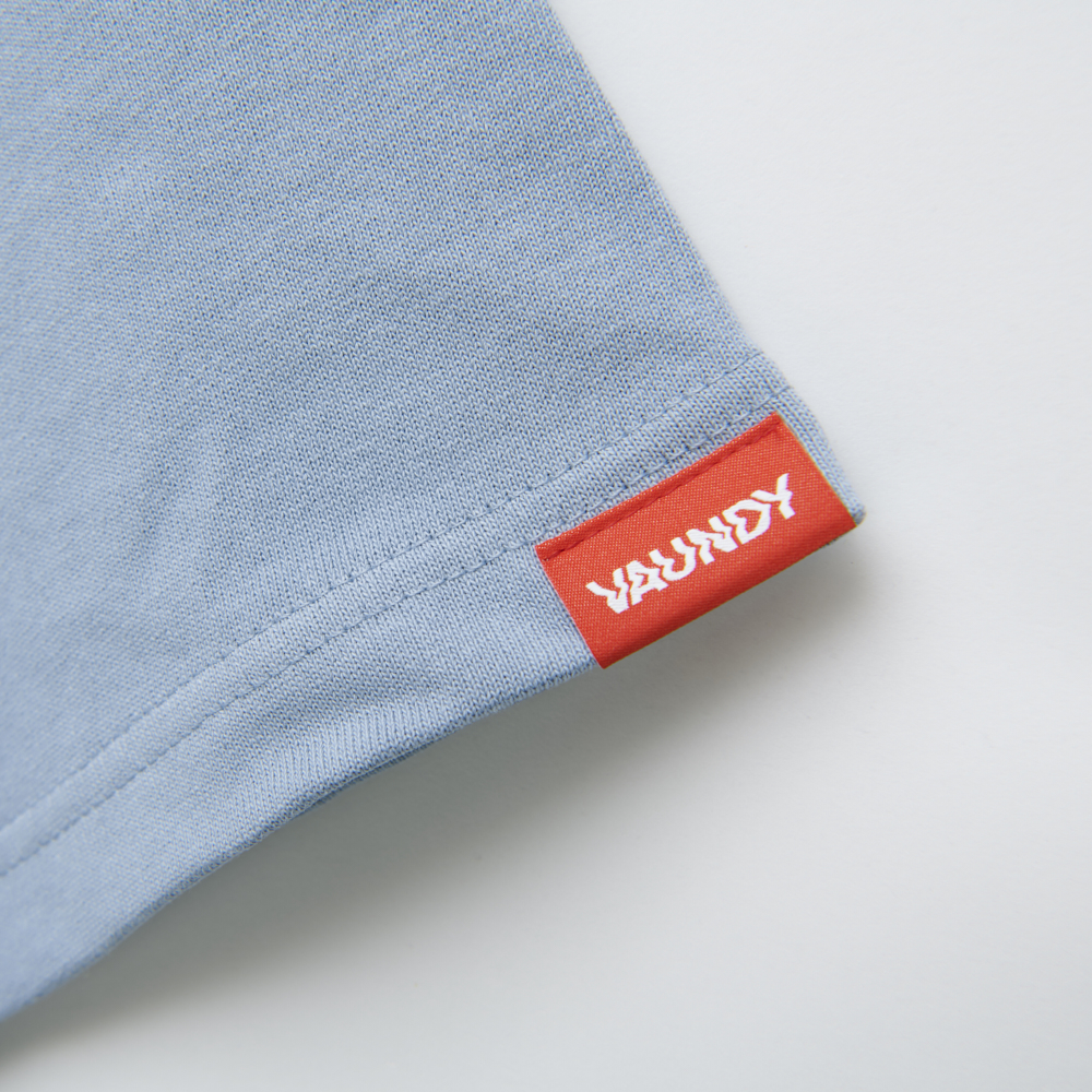 Logo T-shirts“HINODE”[Acid Blue]