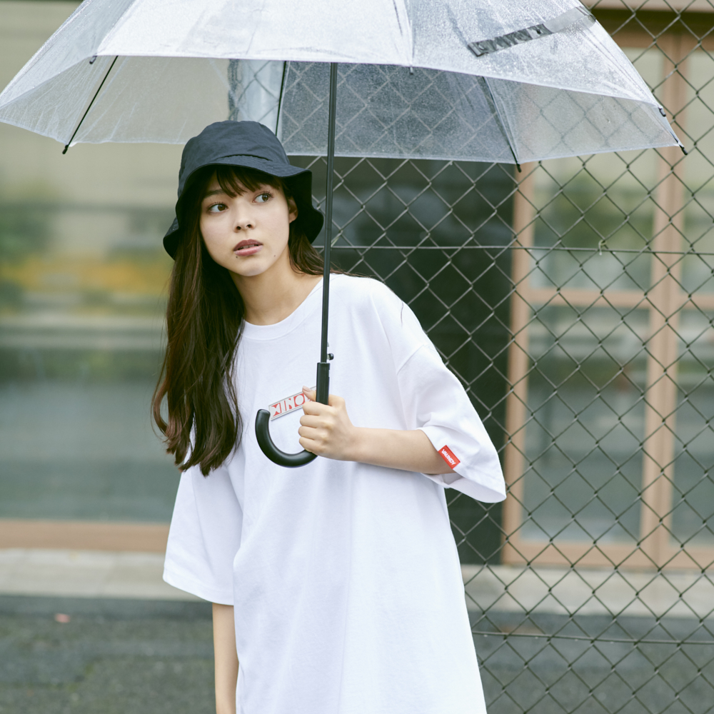 Logo T-shirts“HINODE”[White]