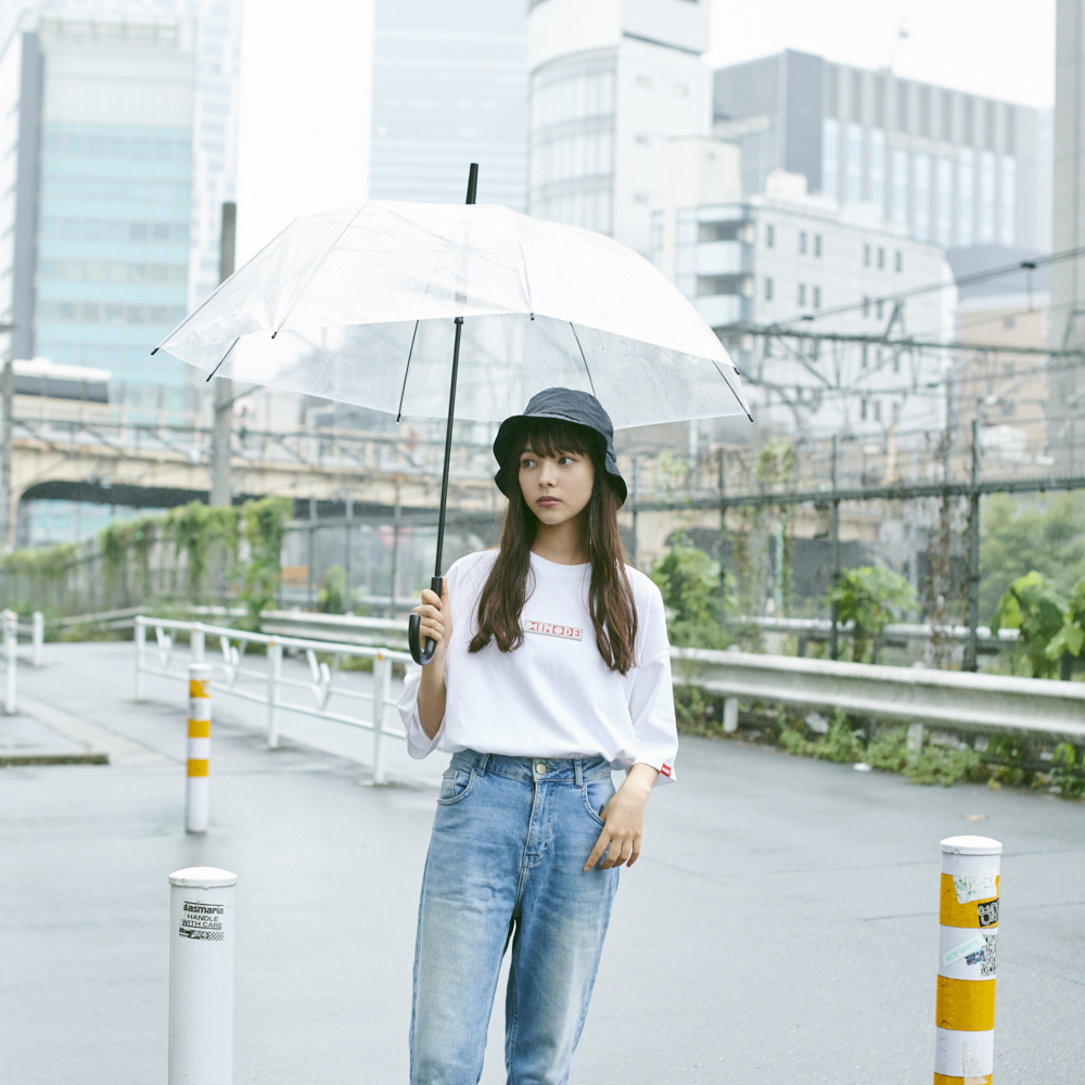 Logo T-shirts“HINODE”[White]