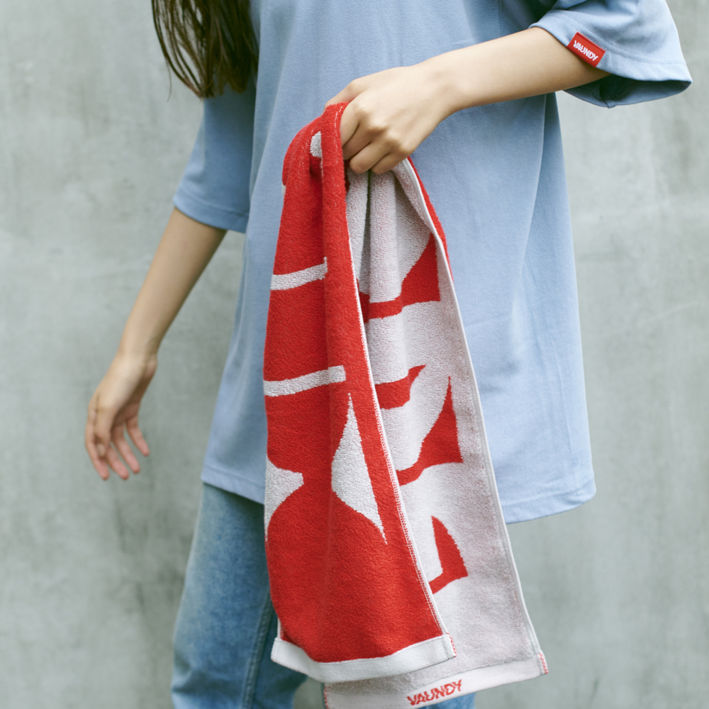 Logo Jacquard Towel "HINODE"
