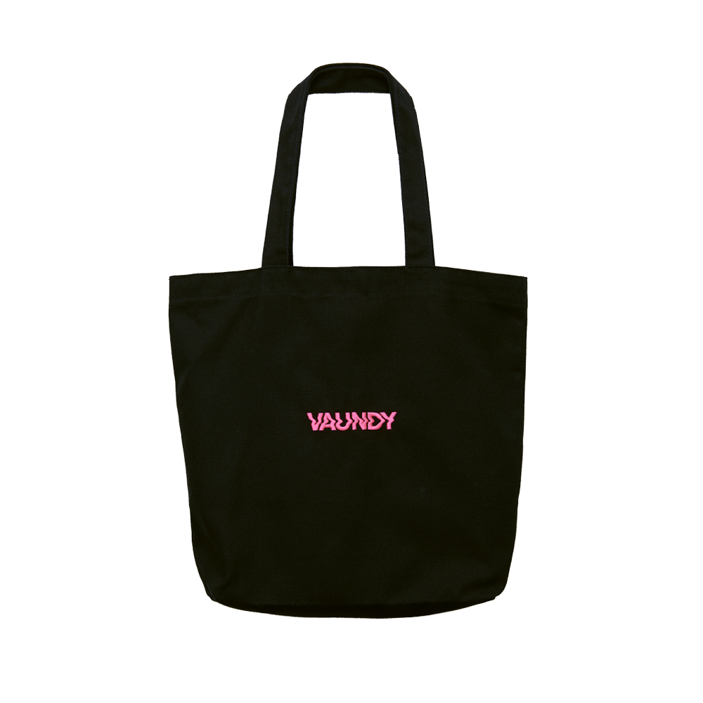 商品詳細ページ | Vaundy ONLINE STORE | Logo Tote bag [Black x Pink]