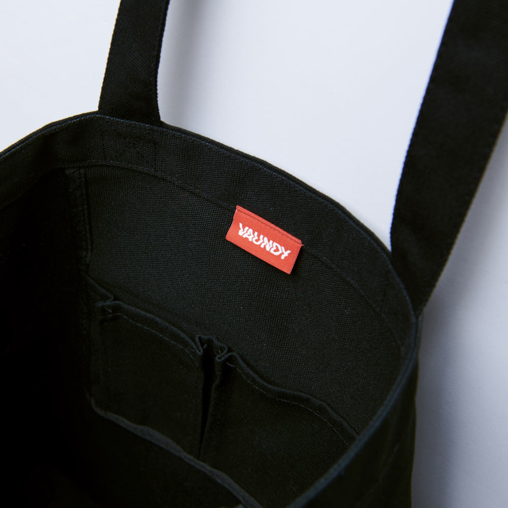 商品詳細ページ | Vaundy ONLINE STORE | Logo Tote bag [Black x Pink]