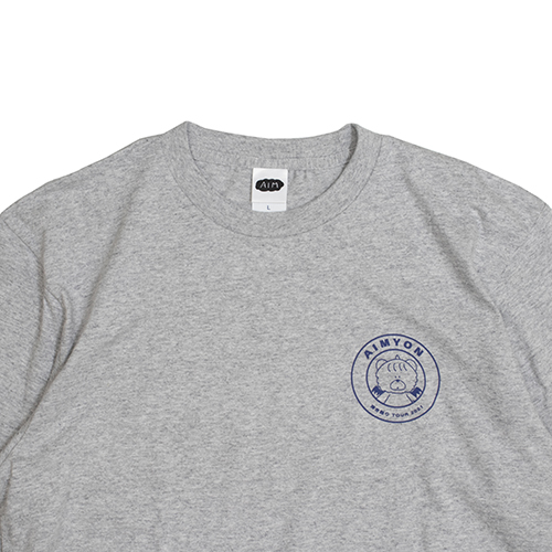 キズコイロングTシャツ / グレー  【AIMYON 弾き語りTOUR 2021 "傷と悪魔と恋をした in 武道館"】