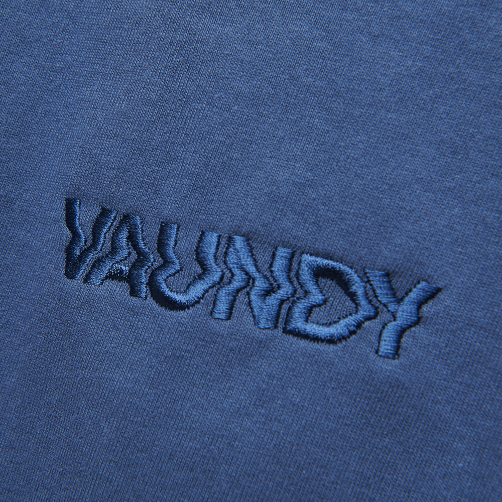 Long Sleeve T-shirts“NIDONE”[Denim]