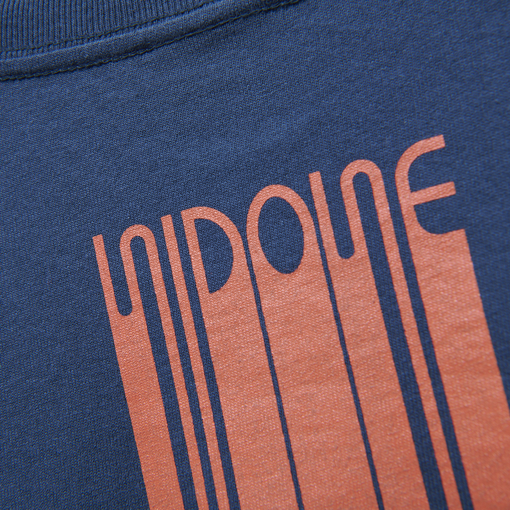 Long Sleeve T-shirts“NIDONE”[Denim]