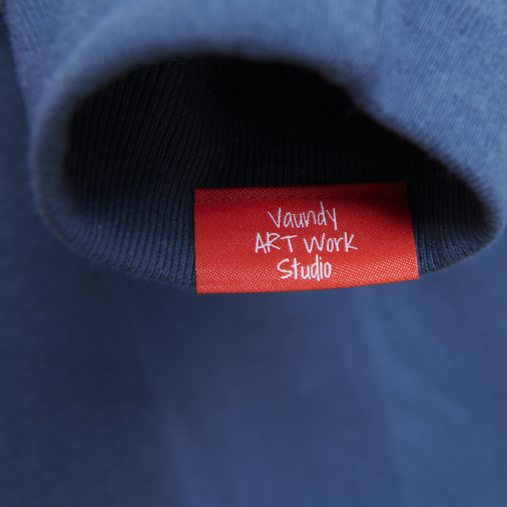 Long Sleeve T-shirts“NIDONE”[Denim]