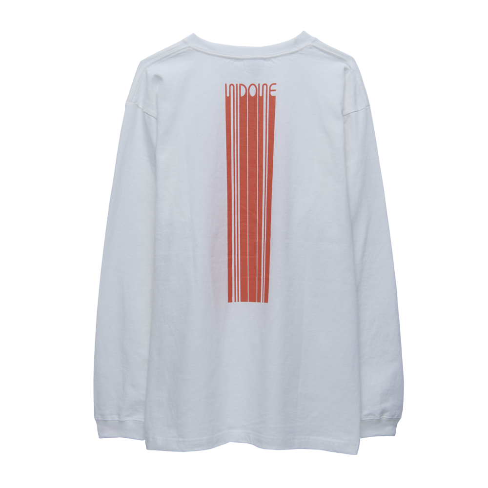 Long Sleeve T-shirts“NIDONE”[Natural]