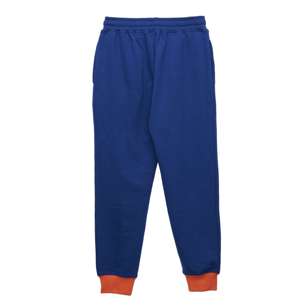 Logo Sweat Bottoms“NIDONE”[Navy×Orange]
