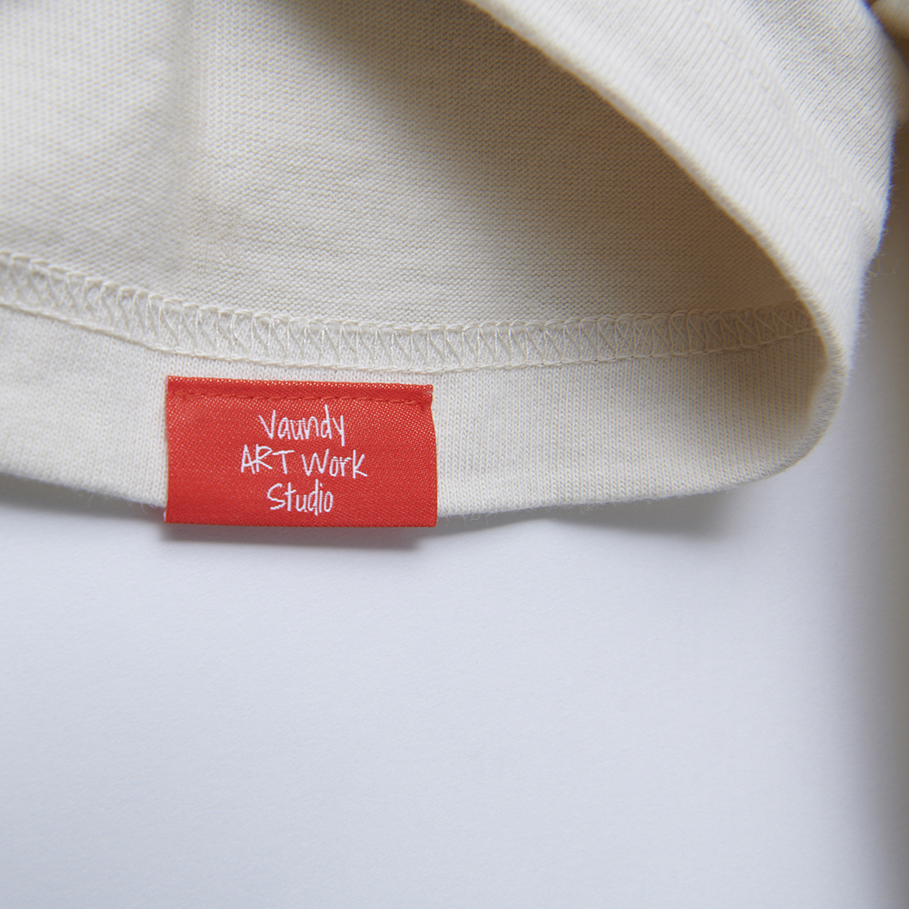 Logo T-shirts“NIDONE”[Light beige]