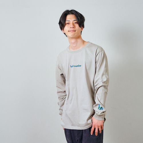 カラフル銀テープロングスリーブTシャツ