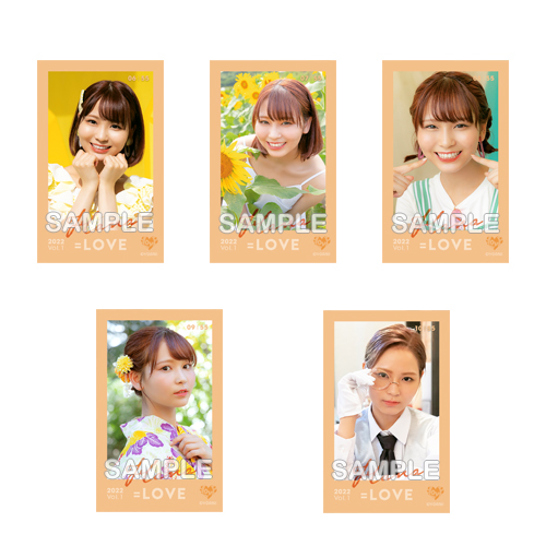 【通常配送】=LOVE ミニフォトカードVol.1
