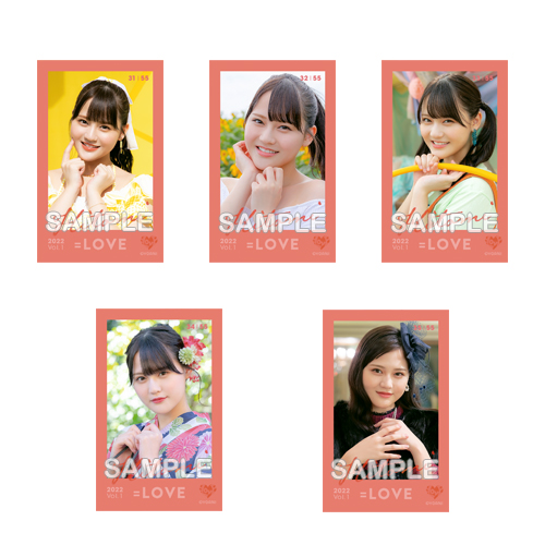【通常配送】=LOVE ミニフォトカードVol.1