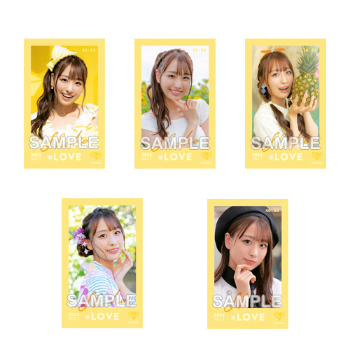【通常配送】=LOVE ミニフォトカードVol.1