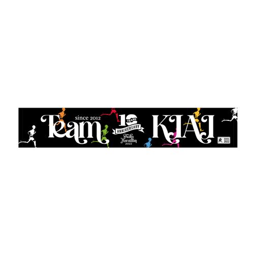 【“TEAM KIAI”結成10周年記念】マフラータオル