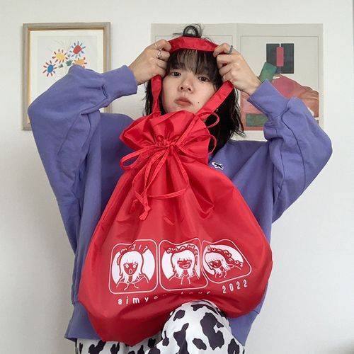 (M)マジで(A)ありがたいめっちゃはい(R)るナイロンバッグ