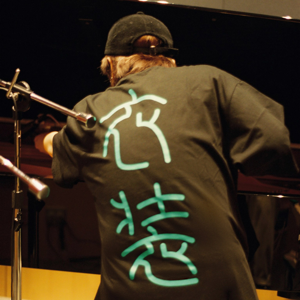 T-shirt ''衣装部屋'' -TURQUOISE / BLACK-