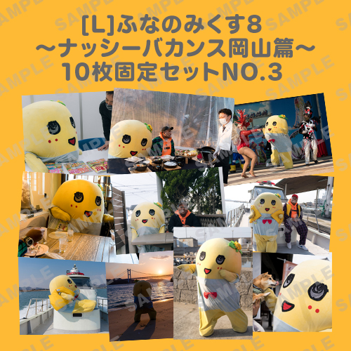 ふなのみくす8 ～ナッシーバカンス岡山篇～ L版10枚セットNO.3 