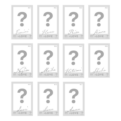  =LOVE ミニフォトカードVol.2