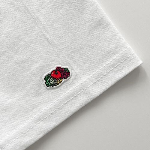 FUNKY MONKEY BΛBY’S × FRUIT OF THE LOOM T-shirt/WHT