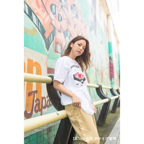 FUNKY MONKEY BΛBY’S × FRUIT OF THE LOOM T-shirt/WHT