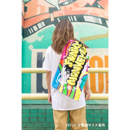 FUNKY MONKEY BΛBY’S × FRUIT OF THE LOOM T-shirt/WHT