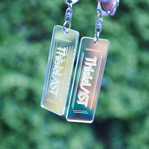 ロゴアクリルキーホルダー [オーロラ]