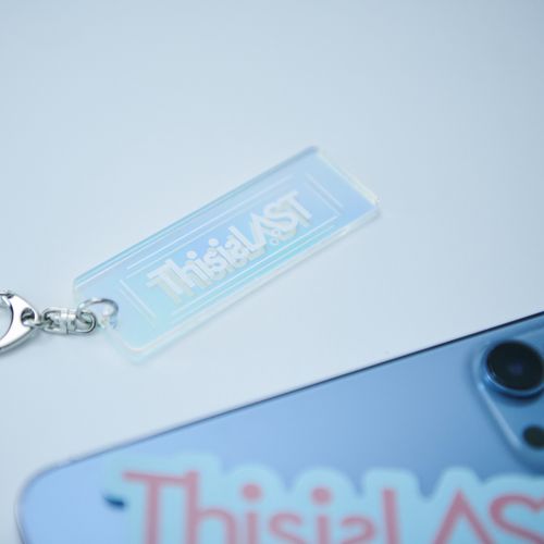 ロゴアクリルキーホルダー [オーロラ]