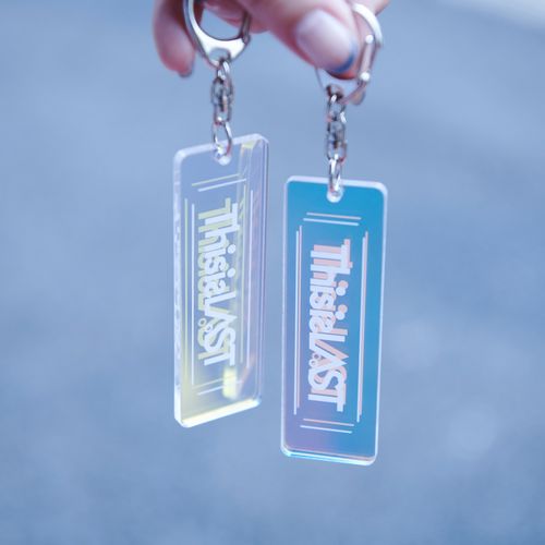 ロゴアクリルキーホルダー [オーロラ]