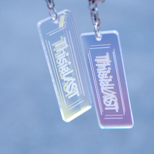 ロゴアクリルキーホルダー [オーロラ]