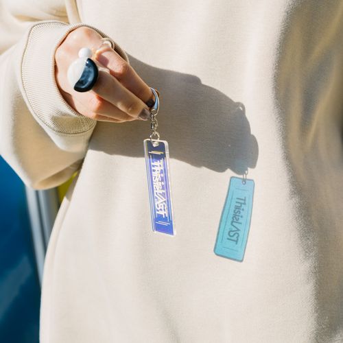 ロゴアクリルキーホルダー [オーロラ]