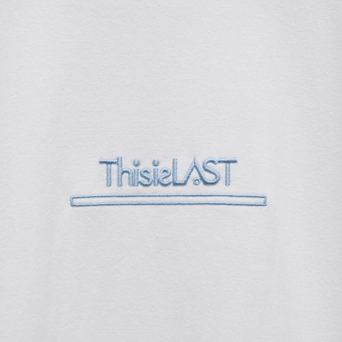 刺繍ロゴTシャツ [ホワイト]